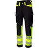 PATRON huomiohousut Luka Hi-Vis keltainen/musta LK1